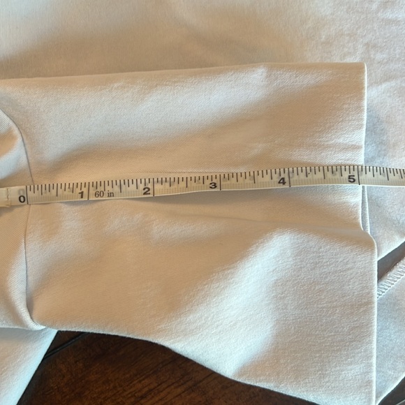 Two pair for price of one!!  Spanx white shorts NWOT and black shorts worn once - Picture 9 of 14